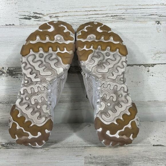 Nike Womens React Vision Sneakers Venice Pull On Tab Lace Up Running Gray Size 1 - Picture 9 of 10